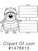 Cat Knight Clipart #1478610 by Cory Thoman