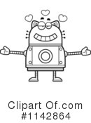 Cat Robot Clipart #1142864 by Cory Thoman