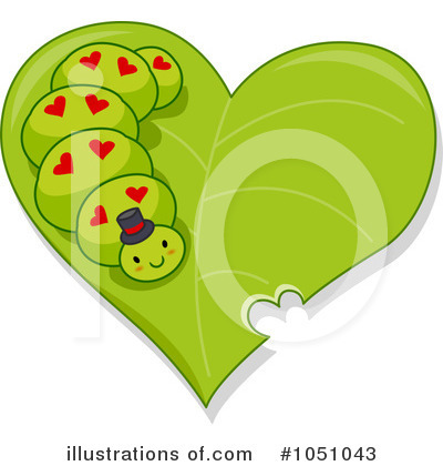 Royalty-Free (RF) Caterpillar Clipart Illustration by BNP Design Studio - Stock Sample #1051043