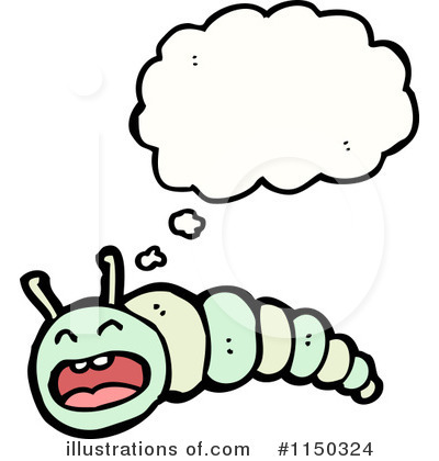 Royalty-Free (RF) Caterpillar Clipart Illustration by lineartestpilot - Stock Sample #1150324