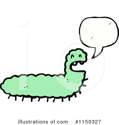 Royalty-Free (RF) Caterpillar Clipart Illustration by lineartestpilot - Stock Sample #1150327
