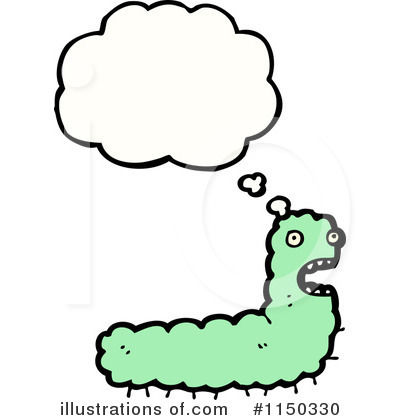 Royalty-Free (RF) Caterpillar Clipart Illustration by lineartestpilot - Stock Sample #1150330