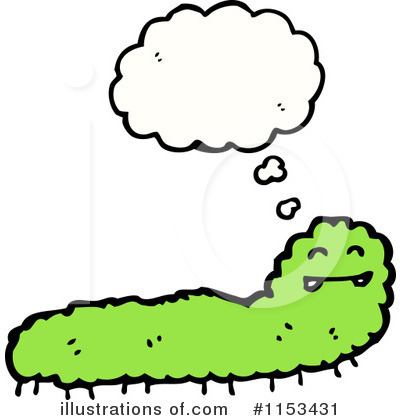 Royalty-Free (RF) Caterpillar Clipart Illustration by lineartestpilot - Stock Sample #1153431