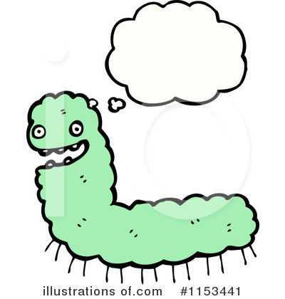 Royalty-Free (RF) Caterpillar Clipart Illustration by lineartestpilot - Stock Sample #1153441