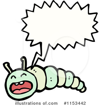 Royalty-Free (RF) Caterpillar Clipart Illustration by lineartestpilot - Stock Sample #1153442