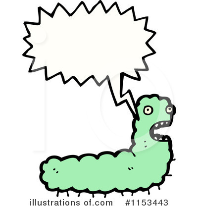 Royalty-Free (RF) Caterpillar Clipart Illustration by lineartestpilot - Stock Sample #1153443