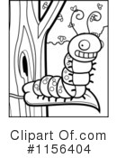 Caterpillar Clipart #1156404 by Cory Thoman
