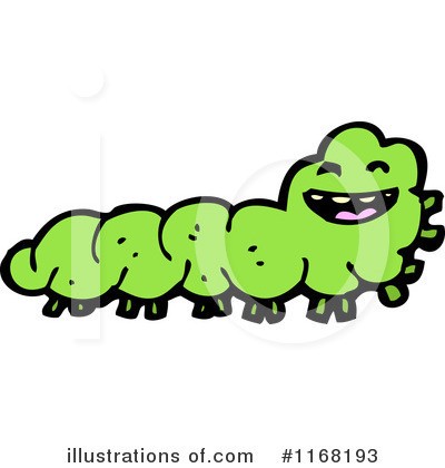 Royalty-Free (RF) Caterpillar Clipart Illustration by lineartestpilot - Stock Sample #1168193