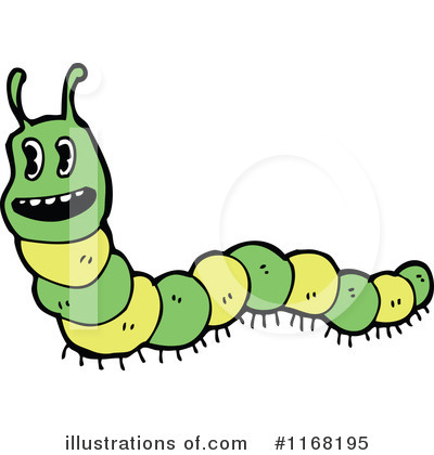 Royalty-Free (RF) Caterpillar Clipart Illustration by lineartestpilot - Stock Sample #1168195
