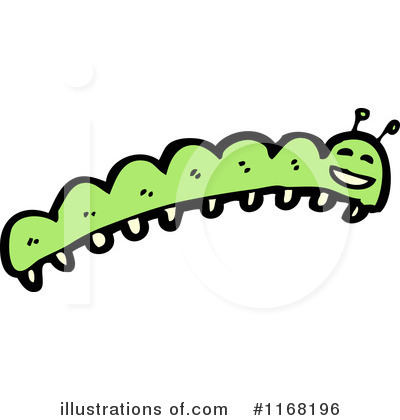 Royalty-Free (RF) Caterpillar Clipart Illustration by lineartestpilot - Stock Sample #1168196