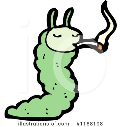 Royalty-Free (RF) Caterpillar Clipart Illustration by lineartestpilot - Stock Sample #1168198