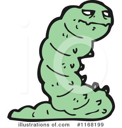 Royalty-Free (RF) Caterpillar Clipart Illustration by lineartestpilot - Stock Sample #1168199