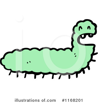 Royalty-Free (RF) Caterpillar Clipart Illustration by lineartestpilot - Stock Sample #1168201