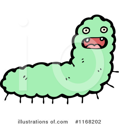 Royalty-Free (RF) Caterpillar Clipart Illustration by lineartestpilot - Stock Sample #1168202