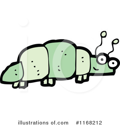Royalty-Free (RF) Caterpillar Clipart Illustration by lineartestpilot - Stock Sample #1168212