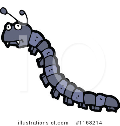 Royalty-Free (RF) Caterpillar Clipart Illustration by lineartestpilot - Stock Sample #1168214