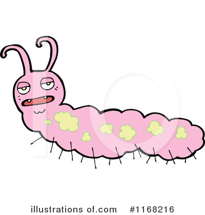 Royalty-Free (RF) Caterpillar Clipart Illustration by lineartestpilot - Stock Sample #1168216