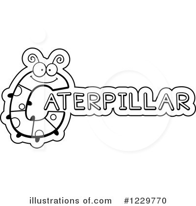 Royalty-Free (RF) Caterpillar Clipart Illustration by Cory Thoman - Stock Sample #1229770