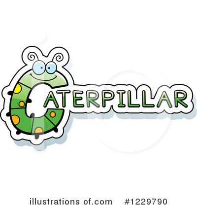 Royalty-Free (RF) Caterpillar Clipart Illustration by Cory Thoman - Stock Sample #1229790