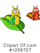 Caterpillar Clipart #1258727 by Vector Tradition SM