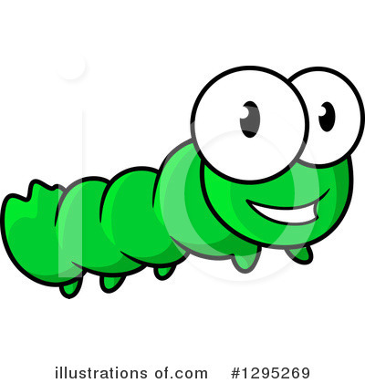 Royalty-Free (RF) Caterpillar Clipart Illustration by Vector Tradition SM - Stock Sample #1295269
