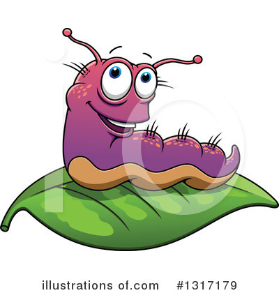 Caterpillar Clipart #1317179 by Vector Tradition SM