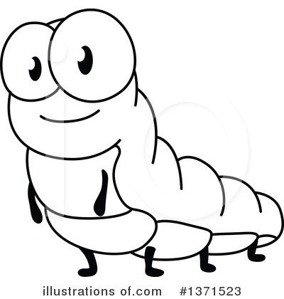 Royalty-Free (RF) Caterpillar Clipart Illustration by Vector Tradition SM - Stock Sample #1371523