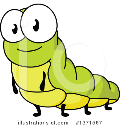 Royalty-Free (RF) Caterpillar Clipart Illustration by Vector Tradition SM - Stock Sample #1371567