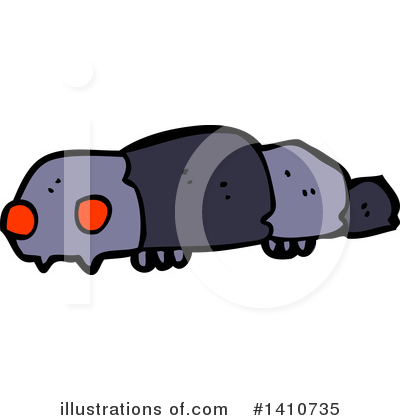 Royalty-Free (RF) Caterpillar Clipart Illustration by lineartestpilot - Stock Sample #1410735