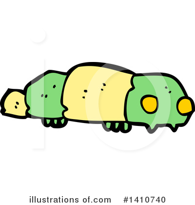 Royalty-Free (RF) Caterpillar Clipart Illustration by lineartestpilot - Stock Sample #1410740