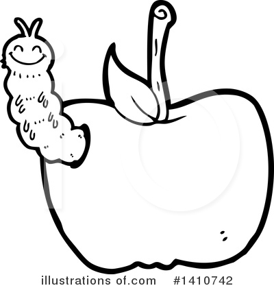 Royalty-Free (RF) Caterpillar Clipart Illustration by lineartestpilot - Stock Sample #1410742