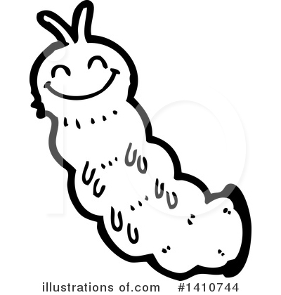 Royalty-Free (RF) Caterpillar Clipart Illustration by lineartestpilot - Stock Sample #1410744