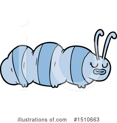 Royalty-Free (RF) Caterpillar Clipart Illustration by lineartestpilot - Stock Sample #1510663