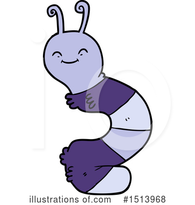Royalty-Free (RF) Caterpillar Clipart Illustration by lineartestpilot - Stock Sample #1513968
