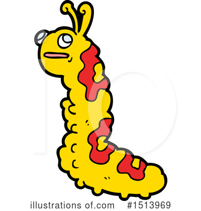 Royalty-Free (RF) Caterpillar Clipart Illustration by lineartestpilot - Stock Sample #1513969