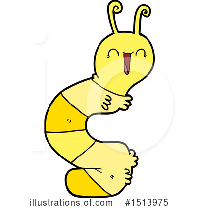 Royalty-Free (RF) Caterpillar Clipart Illustration by lineartestpilot - Stock Sample #1513975