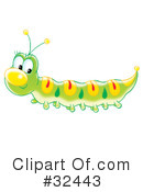 Caterpillar Clipart #32443 by Alex Bannykh