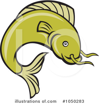 Royalty-Free (RF) Catfish Clipart Illustration by patrimonio - Stock Sample #1050283
