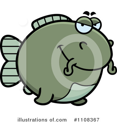 Royalty-Free (RF) Catfish Clipart Illustration by Cory Thoman - Stock Sample #1108367