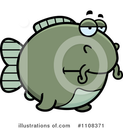 Royalty-Free (RF) Catfish Clipart Illustration by Cory Thoman - Stock Sample #1108371