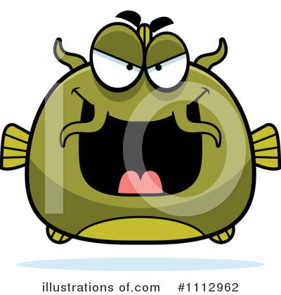 Royalty-Free (RF) Catfish Clipart Illustration by Cory Thoman - Stock Sample #1112962