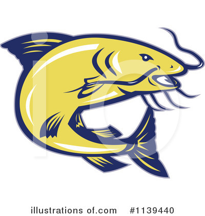 Catfish Clipart #1139440 by patrimonio
