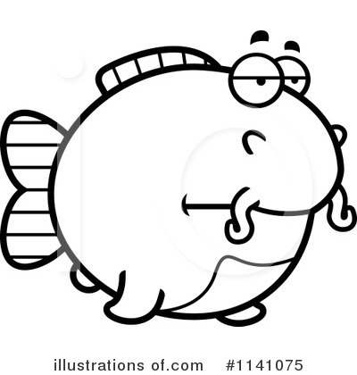 Royalty-Free (RF) Catfish Clipart Illustration by Cory Thoman - Stock Sample #1141075