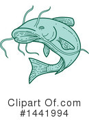 Catfish Clipart #1441994 by patrimonio