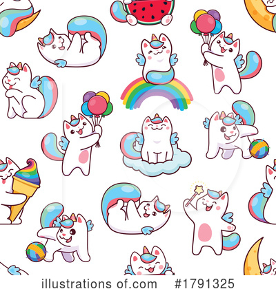 Royalty-Free (RF) Caticorn Clipart Illustration by Vector Tradition SM - Stock Sample #1791325