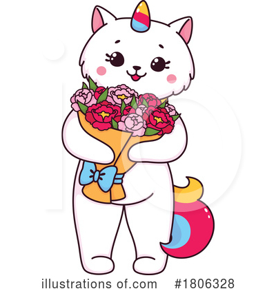 Royalty-Free (RF) Caticorn Clipart Illustration by Vector Tradition SM - Stock Sample #1806328