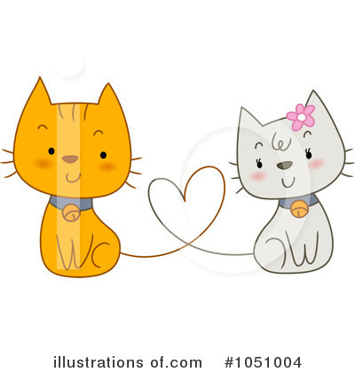 Royalty-Free (RF) Cats Clipart Illustration by BNP Design Studio - Stock Sample #1051004