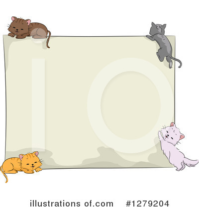 Royalty-Free (RF) Cats Clipart Illustration by BNP Design Studio - Stock Sample #1279204
