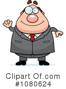 Caucasian Businessman Clipart #1080624 by Cory Thoman