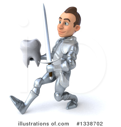 Royalty-Free (RF) Caucasian Male Knight Clipart Illustration by Julos - Stock Sample #1338702